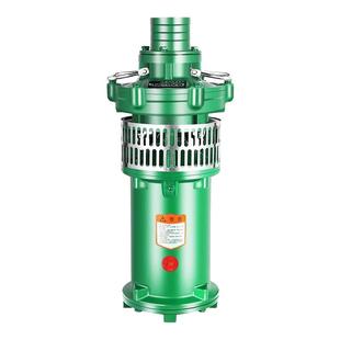 人民QY油浸泵三相潜水泵380v高扬程农田灌溉大流量上海工业深井泵