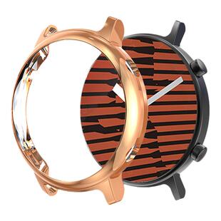 Watchband适用华为手表gt3 42mmPC钢化磨砂保护壳watchGT2保护套全包防摔刮软壳电镀雅致商务女士款表壳