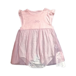 女婴夏裙粉色公主裙新生儿满月衣服婴儿百日宴包屁裙超仙爬服裙粉