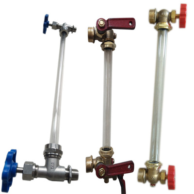 水位计液位计玻璃管考克阀门DN15