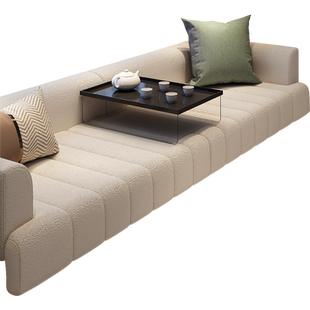 玛度定制飘窗沙发现代简约泰迪绒卧室小沙发飘台升级改造沙发定制