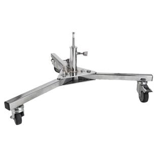 重型不锈钢魔术腿地灯架 带刹车大脚轮 超大承重横杆魔术头组合套