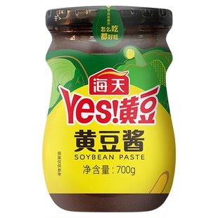 海天黄豆酱700g多口味下饭酱炒菜拌面拌饭酱东北大酱豆瓣酱炖菜