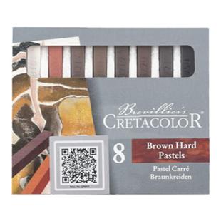 奥地利卡塔Cretacolor进口色粉笔12色24色套笔粉彩棒Pastels彩碳