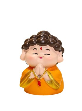 国潮卡通财神招财办公桌装饰摆件