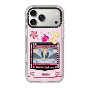 现货CASETiFY联名魔卡少女樱透明牌百变小樱来电适用苹果iPhone17ProMax磁吸手机壳16/15/14甜美13保护套潮牌