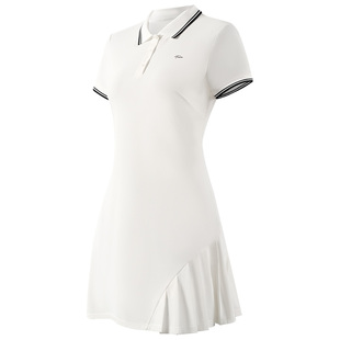 361羽毛球服运动连衣裙女2026新款短袖polo专业连体网球服网球裙