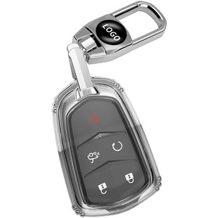 专用凯迪拉克xt5钥匙套xt4车ct6男xts扣atsl透明壳xt6女卡迪拉克