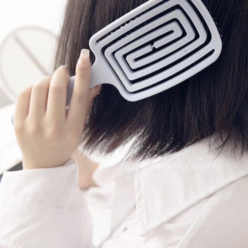 一梳到底~LOLOLA萝发萝女生按摩弹力顶专用高湿梳拉颅梳随身携带