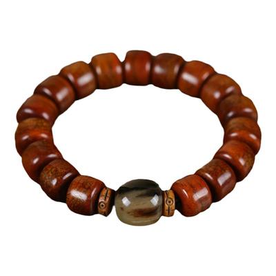 西藏牦牛骨民族风情侣