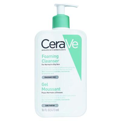 法国CERAVE适乐肤氨基酸绿氨洁面啫喱236ML/473ML洗面奶氨基酸