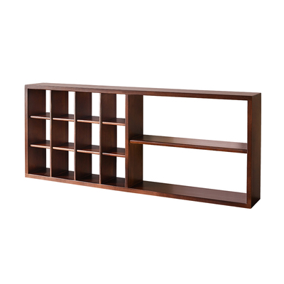 北欧风多格子壁挂置物架杯子杯架