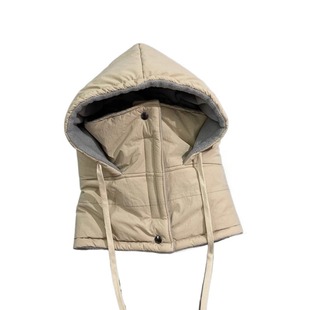 女防寒保暖围脖连体雷锋帽子男冬季防风电动车骑行面罩护脸滑雪帽