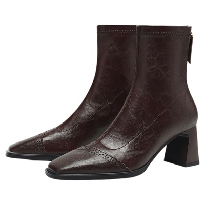 millies妙丽高跟袜靴时尚女靴