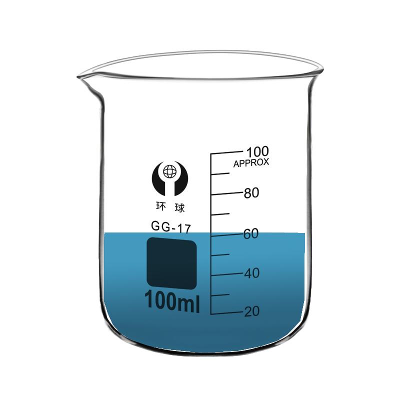 环球/蜀牛玻璃烧杯带柄烧杯50 100 150 250 500 1000 2000ml三角量杯温酒器加厚耐高温高型刻度烧