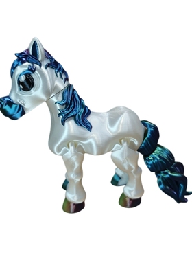 马年生肖千里马关节玩具摆件