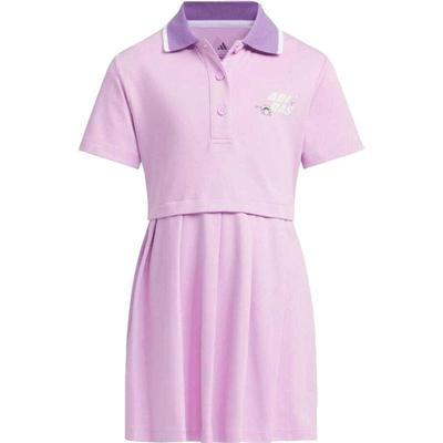 adidas阿迪达斯女小童LG DRESS短袖运动连衣裙JM7980