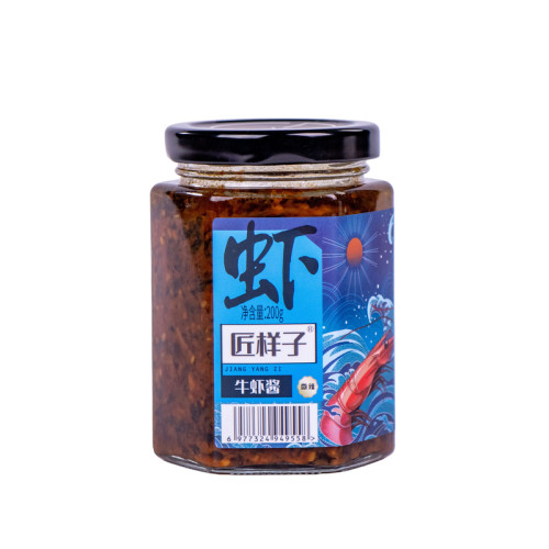 匠样子拌饭酱香辣拌面自制牛肉虾酱辣椒酱下饭菜牛虾酱