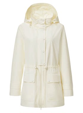 【春夏新品】MACKAGE女士 KERYN户外中长款收腰风雨衣外套上衣