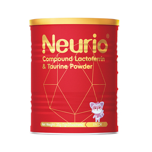 neurio纽瑞优红冠乳铁蛋白旗舰店官方正品牛磺酸儿童免疫低敏敏宝