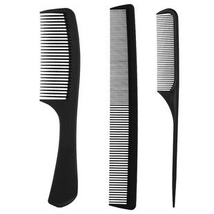 梳子女士专用长发尖尾梳便携家用美发理发男士防密齿头梳静碳纤梳