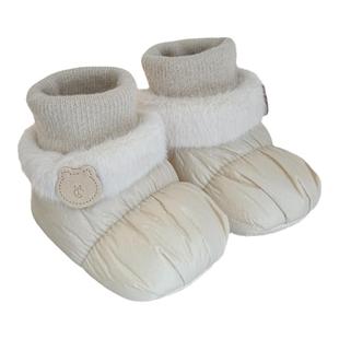 冬季婴儿鞋子0-1岁男女宝宝新款卡通软布底加绒保暖加厚保暖棉鞋