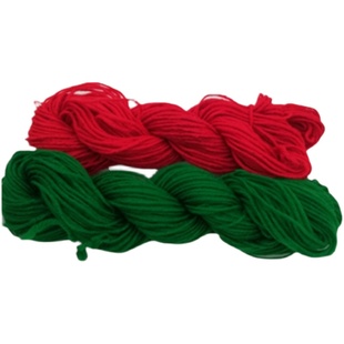 大红色毛线结婚用的婚礼红线丝线团平安线新年中国红绒线备婚好物