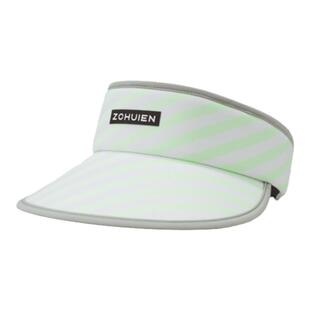ZCHUIEN夏季条纹防晒空顶帽女户外防紫外线大帽檐太阳帽显脸小