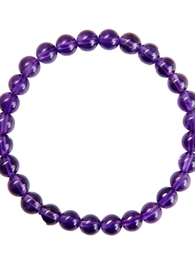 收藏级天然紫水晶手串