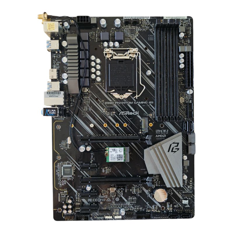 华擎Z390主板支持无线WIFI全新