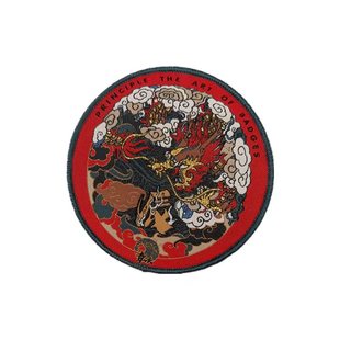 章法文创 辰龙 超精细魔术贴章臂章个性徽章国风潮甲辰本命年生肖