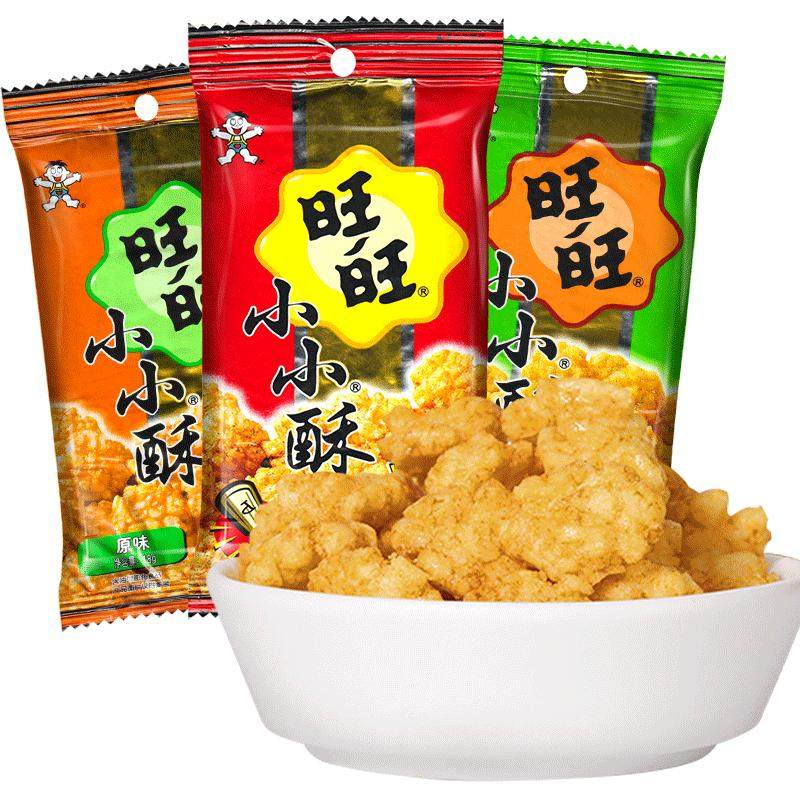 旺旺小小酥好吃的怀旧零食大礼包