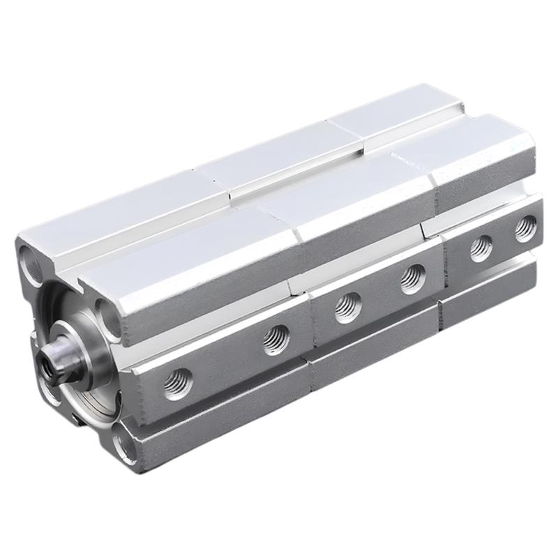 亚德客型超薄型增压气缸SDAT20X40X63X100X25X40X50SB三倍力行程