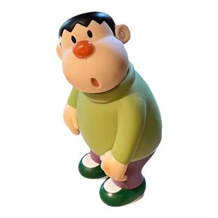 胖虎歪头摆件可动手办大正版动漫呆萌客厅家居搞怪小公仔潮玩女生