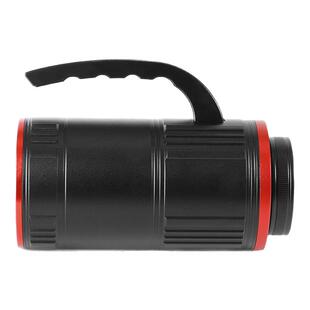 顶点钓鱼灯手电筒外壳激光炮夜钓灯外壳铝合金钓鱼配件CNC加工