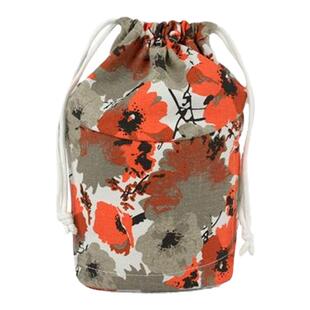 新款拉绳印花obag水桶包帆布内衬 O basket O bag 内胆袋女单肩包