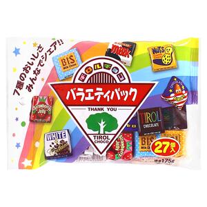 松尾多彩杂锦方块30粒袋装巧克力