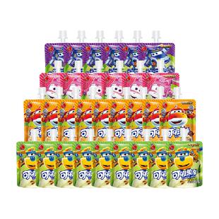 蜡笔小新可吸果冻68g*30支4种水果口味Q弹爽滑果味浓郁多袋分享装