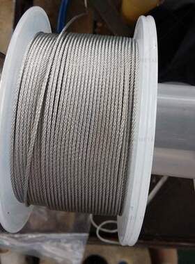 MIL-W-83410D 美标航空不锈钢丝绳7*19牵引吊装起重多股钢丝捻股