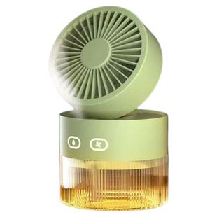 制冷喷雾小风扇USB充电学生宿舍办公室桌面台式静音小型随身便携
