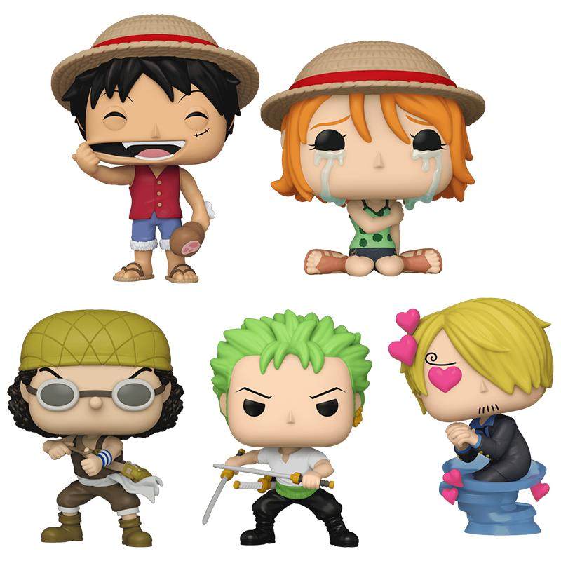 Funko海贼王One Piece路飞索隆香克斯周边航海王手办摆件公仔礼物