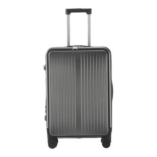 大容量侧开行李箱女可扩容拉杆箱男PC材质20寸密码登机皮箱旅行箱