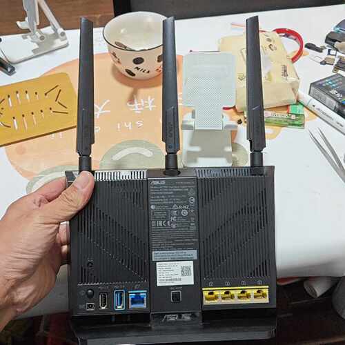 【议价-可维修】华硕路由器，型号RT-AC86U，，成色新，无电源线