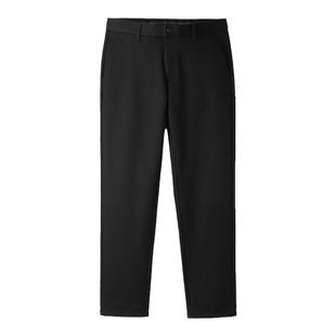 HLA/海澜之家轻商务加厚休闲裤24秋冬新款磨毛绒感通勤直筒裤子男