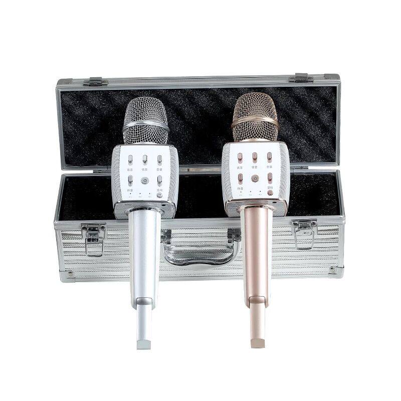 HPP全能靓声麦克风声卡音响一体机全民录歌K歌权盟麦家庭唱歌话筒