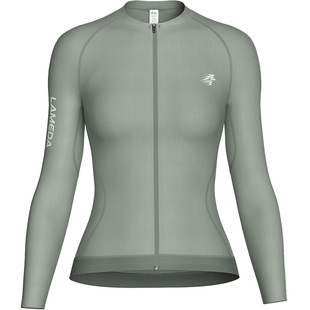 兰帕达骑行服薄长短袖春秋季女修身显瘦透气公路山地自行车灵悦