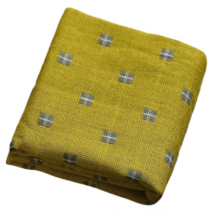 茶道专用棉麻茶巾禅意方格茶布养壶方巾小茶席吸水茶桌抹布茶毛巾