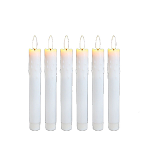 长杆仿真火焰蜡烛氛围小夜灯婚礼餐桌暖光剧本杀地摊灯客厅灯19cm