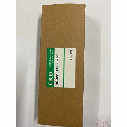 议价日本CKD电磁阀4GD229R-C6-E2C-3全新原装真品DC24V当天发货