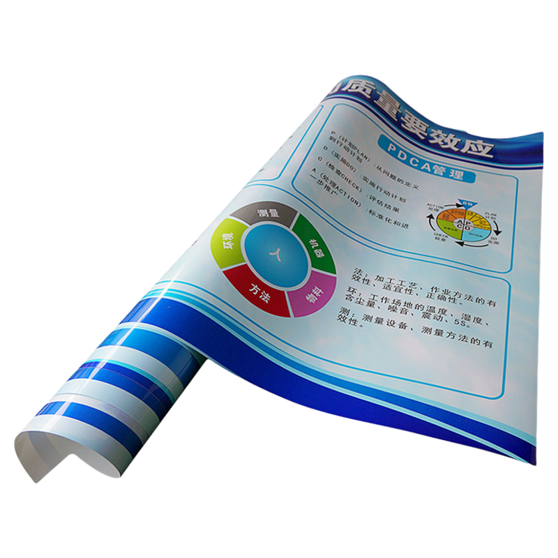 公司质量管理宣传画看板车间安全生产海报贴纸企业工厂品质宣传栏